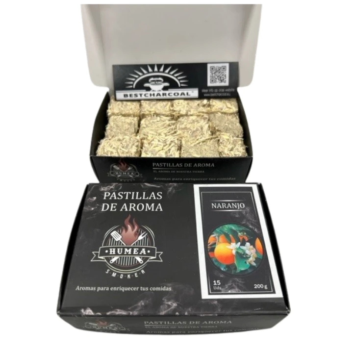 Bestcharcoal Pastillas De Aroma, Naranjo 200 Gram 2 Bestcharcoal Pastillas De Aroma, Naranjo 200 Gram - Afbeelding 2