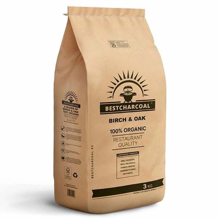 Best Charcoal Birch & Oak Charcoal 3 Kg 1 Best Charcoal Birch & Oak Charcoal 3 Kg