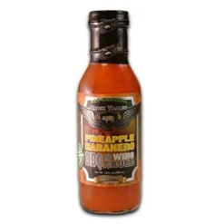 Croix Valley Pineapple Habanero BBQ & Wing Sauce 12 Oz