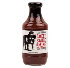 Lambert's Sweet Swine O Mine Sweet Original BBQ Sauce 18oz