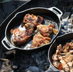 Valhal Outdoor Skillet Met 2 Handvatten 30 Cm -Bbq Gerelateerd Winkel image 1308