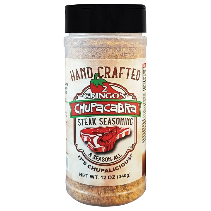 2 Gringos Chupacabra Handcrafted Steak Seasoning 12 Oz 1 2 Gringos Chupacabra Handcrafted Steak Seasoning 12 Oz
