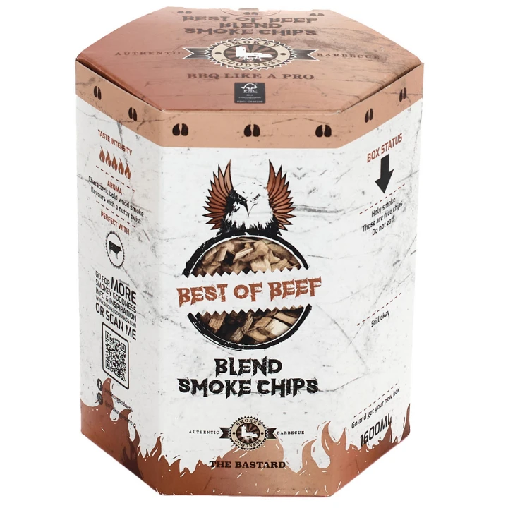 Smokey Goodness Best Of Beef Smoke Chips Blend Hickory, Oak & Olive 1600 Ml 1 Smokey Goodness Best Of Beef Smoke Chips Blend Hickory, Oak & Olive 1600 Ml