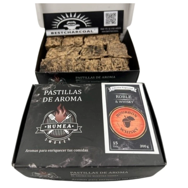 Bestcharcoal Pastillas De Aroma, Roble & Whisky 200 Gram 2 Bestcharcoal Pastillas De Aroma, Roble & Whisky 200 Gram - Afbeelding 2