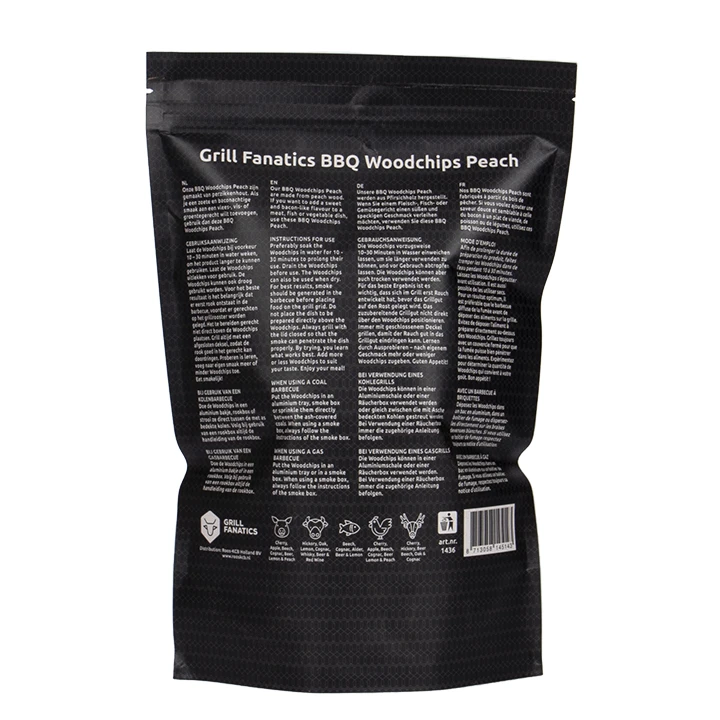 Grill Fanatics BBQ Wood Chips Peach 500 Gram 2 Grill Fanatics BBQ Wood Chips Peach 500 Gram - Afbeelding 2