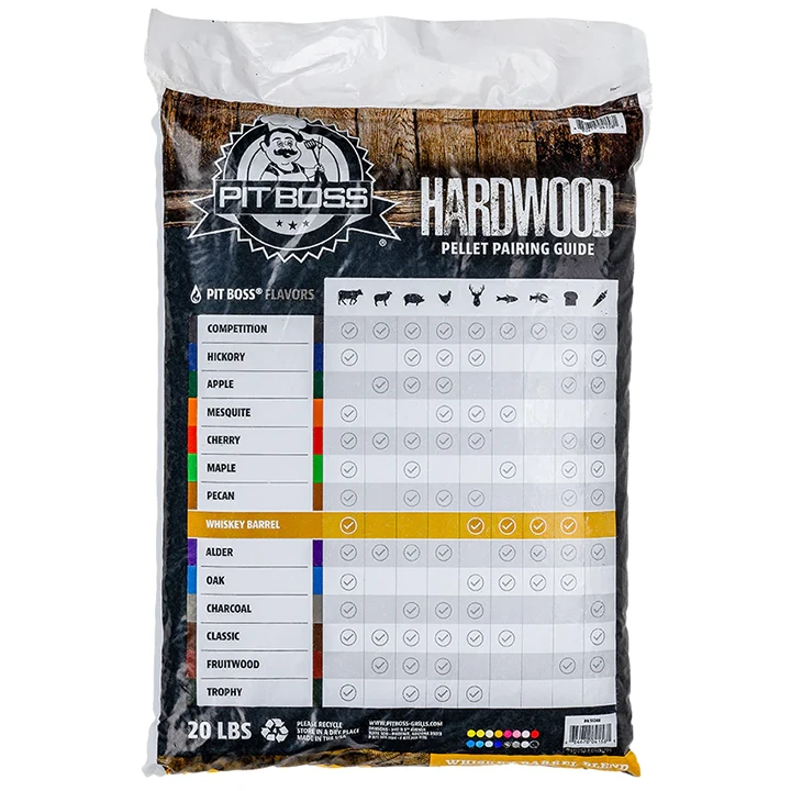 Pit Boss Whiskey Barrel Blend Pellets 9 Kg 2 Pit Boss Whiskey Barrel Blend Pellets 9 Kg - Afbeelding 2