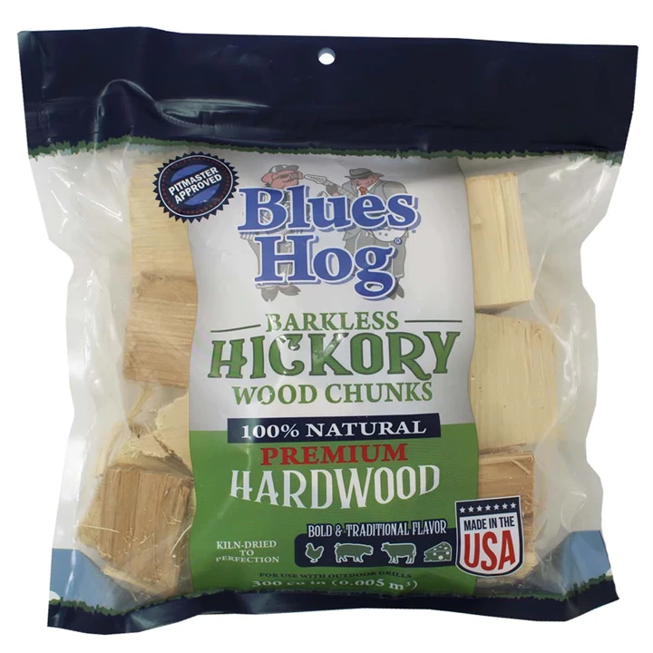 Blues Hog Hickory Chunks 2,1 Kg 1 Blues Hog Hickory Chunks 2,1 Kg