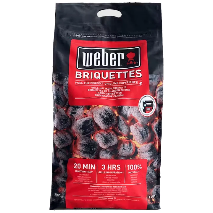 Weber Briketten Pillow Shape 8 Kg 1 Weber Briketten Pillow Shape 8 Kg