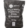 Grill Fanatics Black Wattle Restaurant Grade Briketten Pillow Shape 10 Kg