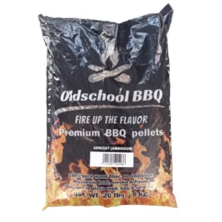 Oldschool Abrikoos BBQ Pellets 9 Kg
