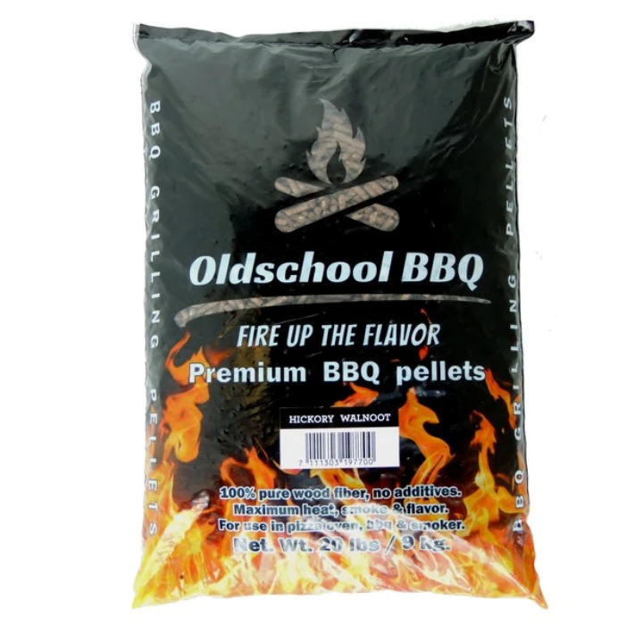 Oldschool BBQ Hickory Walnoot Pellets 9 Kg 1 Oldschool BBQ Hickory Walnoot Pellets 9 Kg