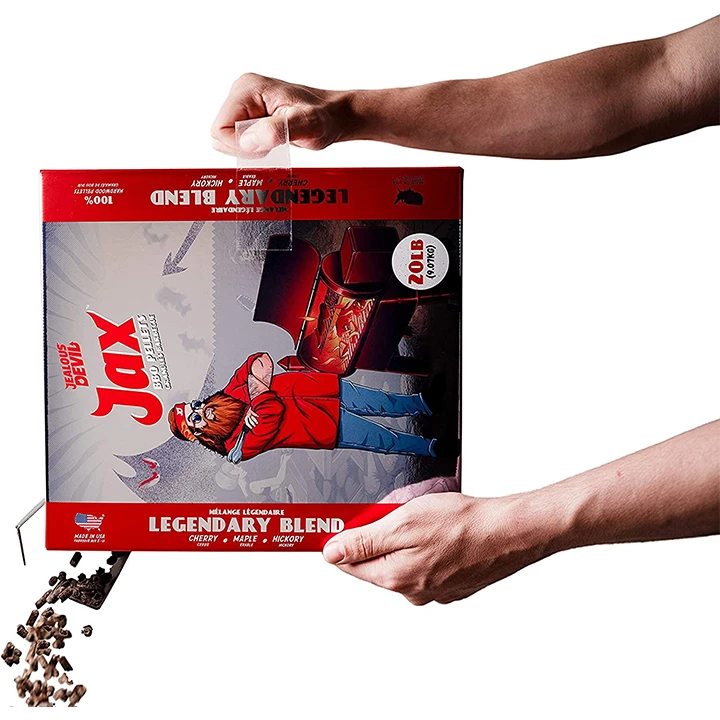 Jealous Devil Jax Legendary Blend BBQ Pellets 9 Kg 2 Jealous Devil Jax Legendary Blend BBQ Pellets 9 Kg - Afbeelding 2