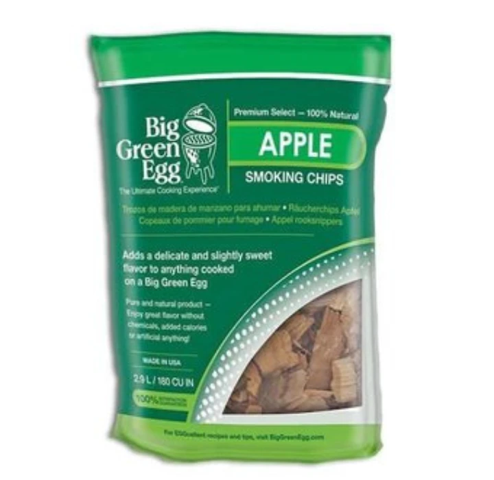 Big Green Egg Appel Rookchips2,9 Liter 1 Big Green Egg Appel Rookchips2,9 Liter