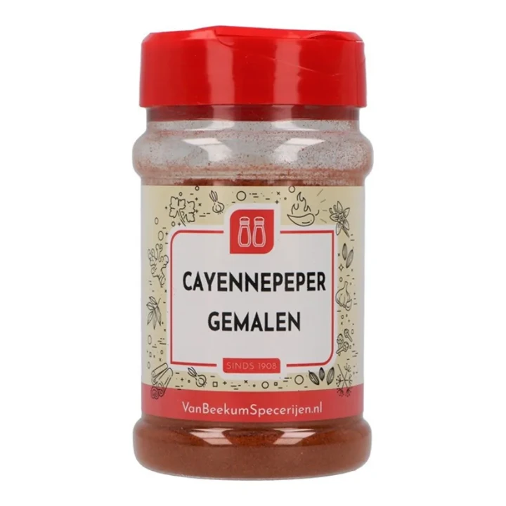 Van Beekum Cayennepeper Gemalen 130 Gram 1 Van Beekum Cayennepeper Gemalen 130 Gram