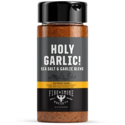 Fire&Smoke Holy Garlic Sea Salt & Garlic Blend 8.7 Oz