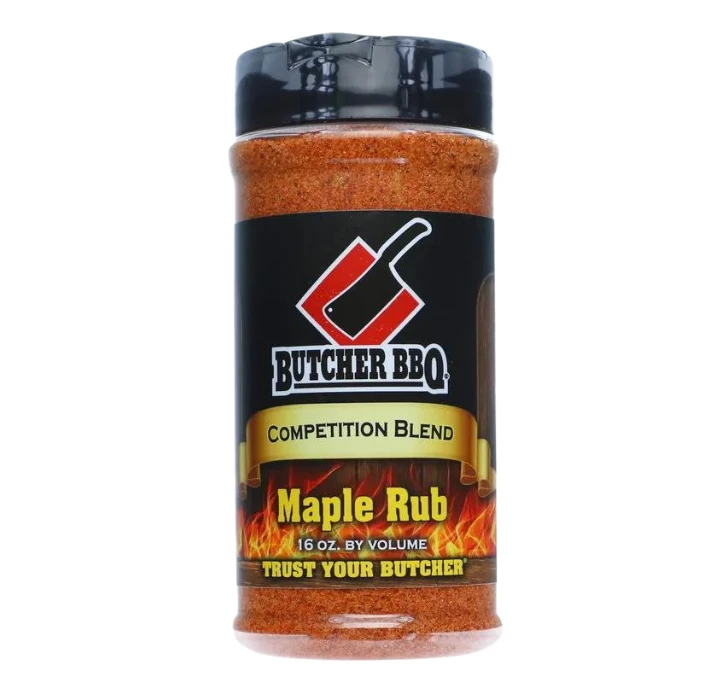 Butcher BBQ Maple Rub 16 Oz 1 Butcher BBQ Maple Rub 16 Oz