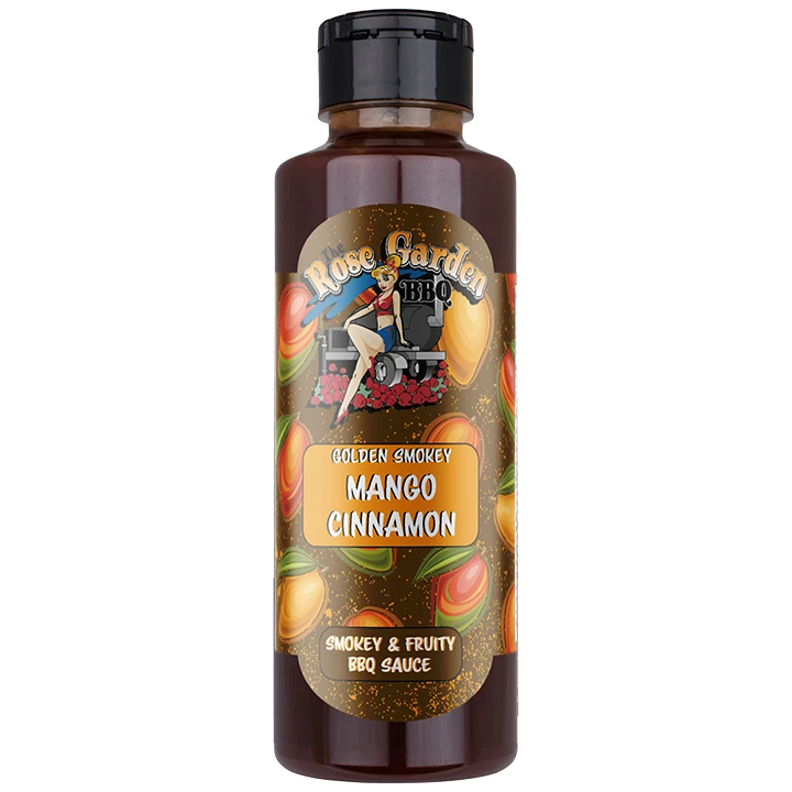 The Rose Garden Golden Smokey Mango Cinnamon Sauce 500 Ml 1 The Rose Garden Golden Smokey Mango Cinnamon Sauce 500 Ml