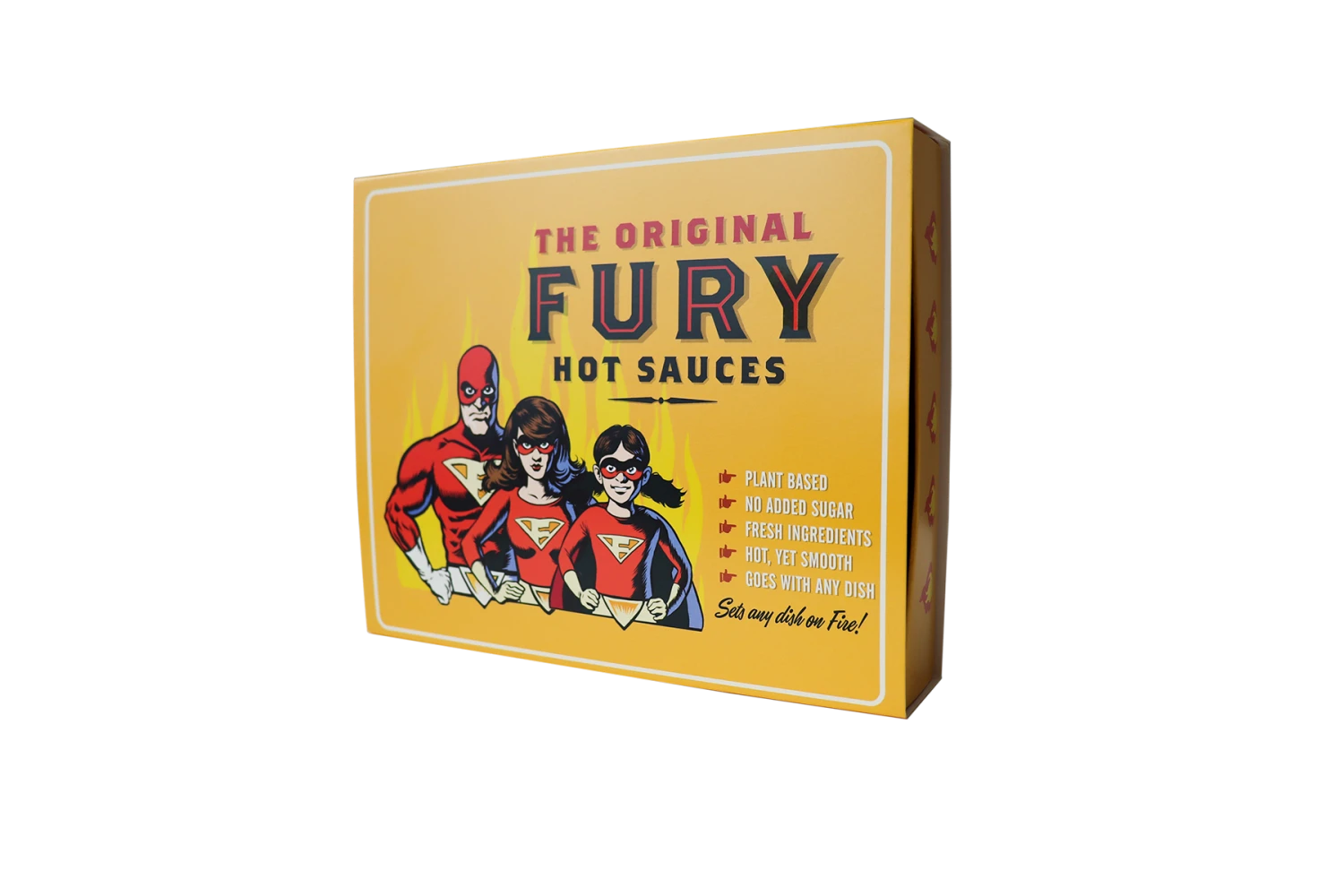 The Original Fury Hot Sauces Giftbox 4 The Original Fury Hot Sauces Giftbox - Afbeelding 4