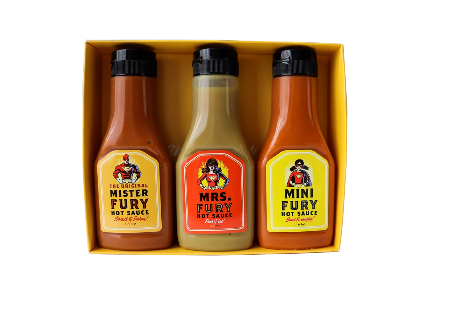 The Original Fury Hot Sauces Giftbox 5 The Original Fury Hot Sauces Giftbox - Afbeelding 5