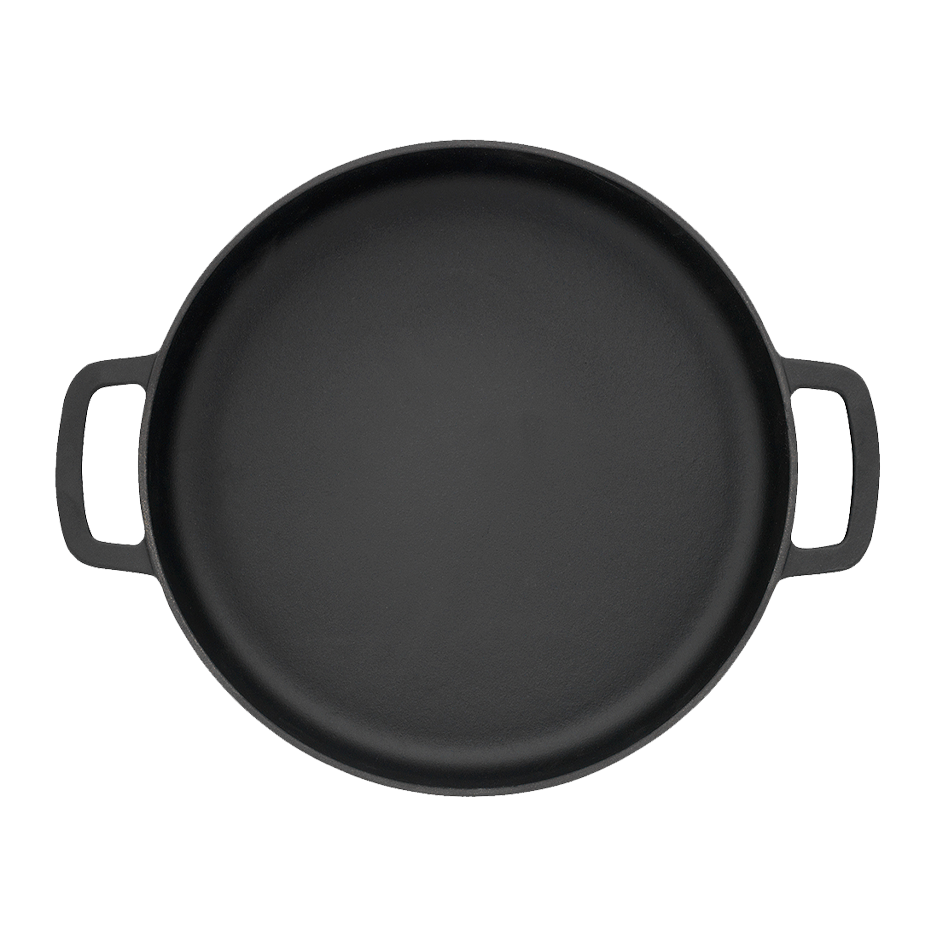 Combekk Souschef Fry Pan Double Handle 28 Cm Black 2 Combekk Souschef Fry Pan Double Handle 28 Cm Black - Afbeelding 2