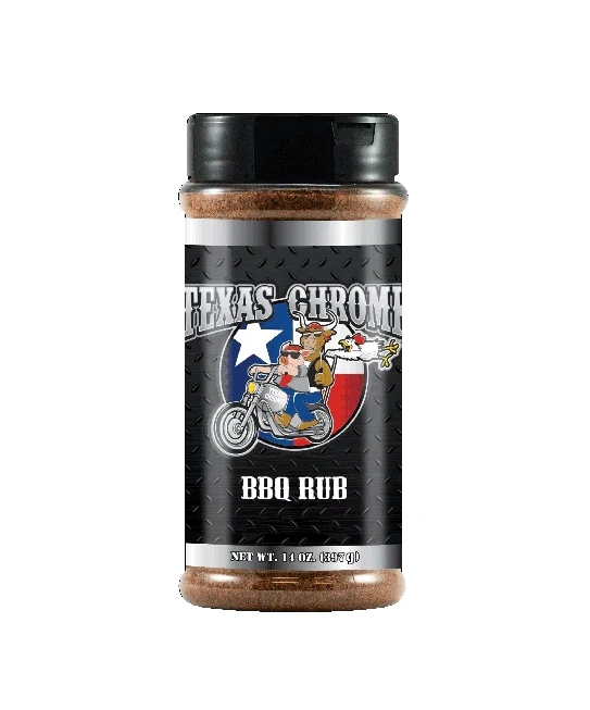Texas Chrome BBQ Rub 11.8 Oz 1 Texas Chrome BBQ Rub 11.8 Oz