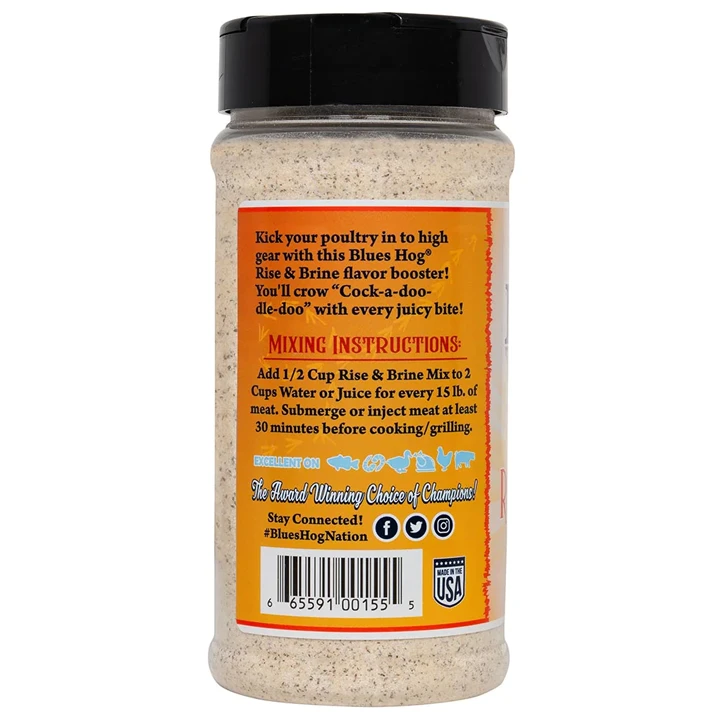 Blues Hog Pork Rise & Brine Chicken Marinade 12 Oz 2 Blues Hog Pork Rise & Brine Chicken Marinade 12 Oz - Afbeelding 2