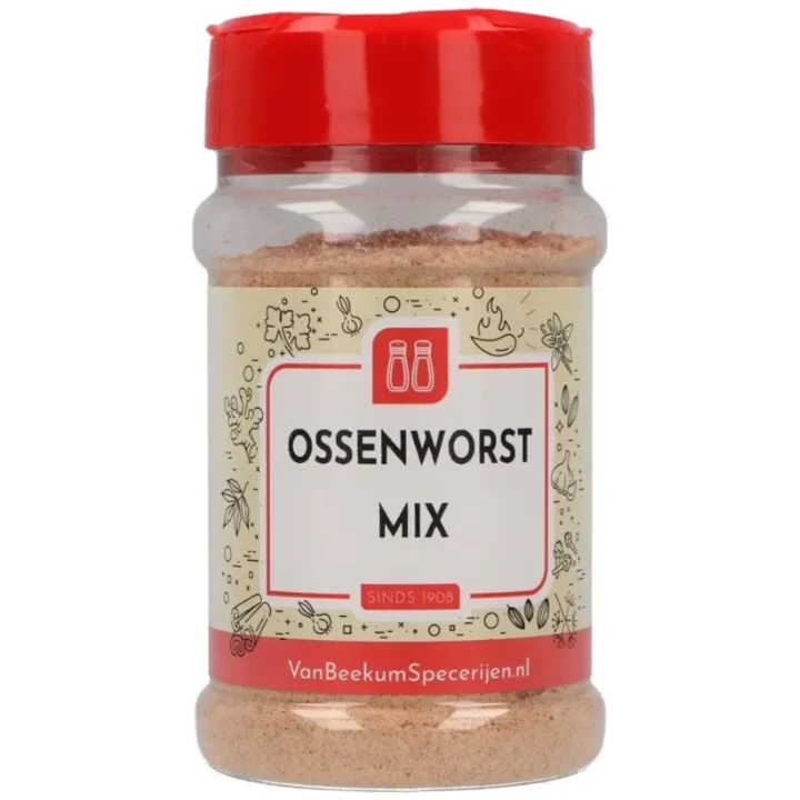 Van Beekum Ossenworst Mix 160 Gram 1 Van Beekum Ossenworst Mix 160 Gram