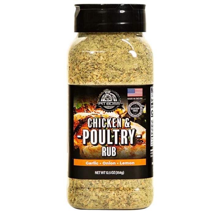 Pit Boss Chicken & Poultry Rub 12.5 Oz 1 Pit Boss Chicken & Poultry Rub 12.5 Oz