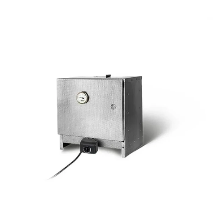 Vuur&Rook Stalen Tafel Rookoven Elektrisch 1 Vuur&Rook Stalen Tafel Rookoven Elektrisch