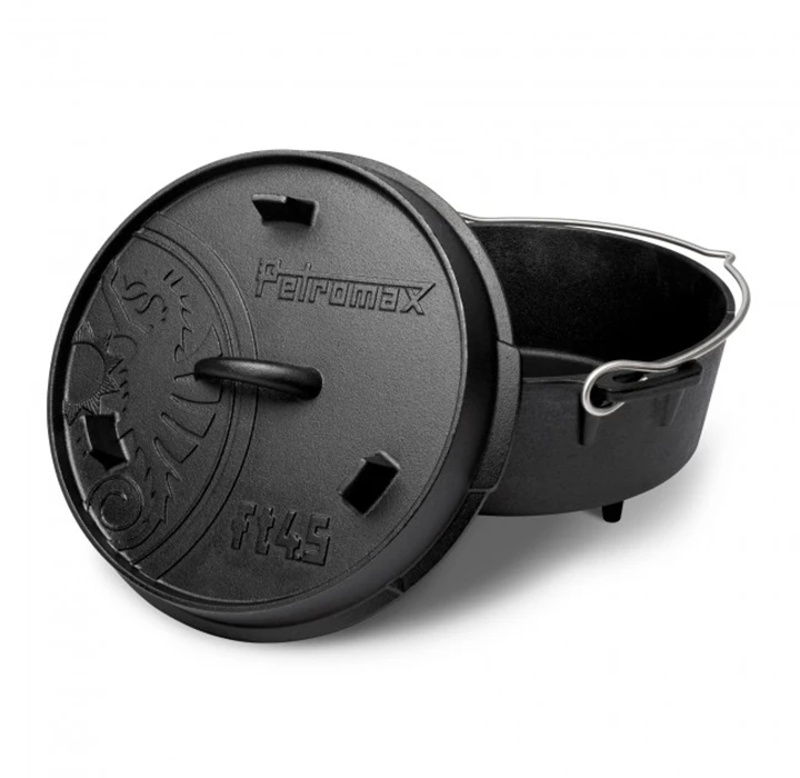 Petromax 4,5Quarts / 3,5 Liter Dutch Oven Met 3 Pootjes 2 Petromax 4,5Quarts / 3,5 Liter Dutch Oven Met 3 Pootjes - Afbeelding 2