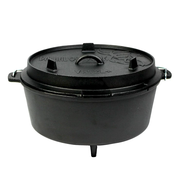 Valhal Outdoor Dutch Oven 12 Liter Met Pootjes 1 Valhal Outdoor Dutch Oven 12 Liter Met Pootjes