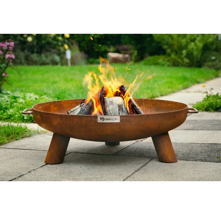 Finnwerk Vuurschaal Harri Rustiek 80 2 Finnwerk Vuurschaal Harri Rustiek 80 - Afbeelding 2