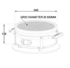 Yakiniku Ronde Shichirin Teppanyaki- & Hibachi Grill 7 Yakiniku Ronde Shichirin Teppanyaki- & Hibachi Grill -Bbq Gerelateerd Winkel image 368