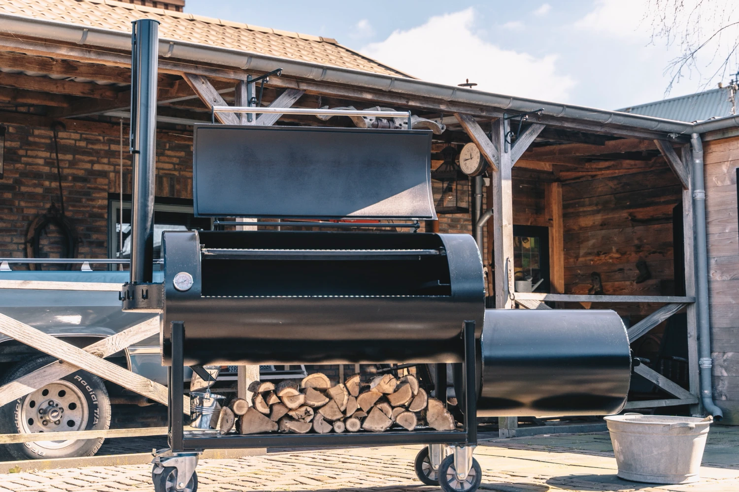 Prins Barbecue Pit XL Smoker 5 Prins Barbecue Pit XL Smoker - Afbeelding 5