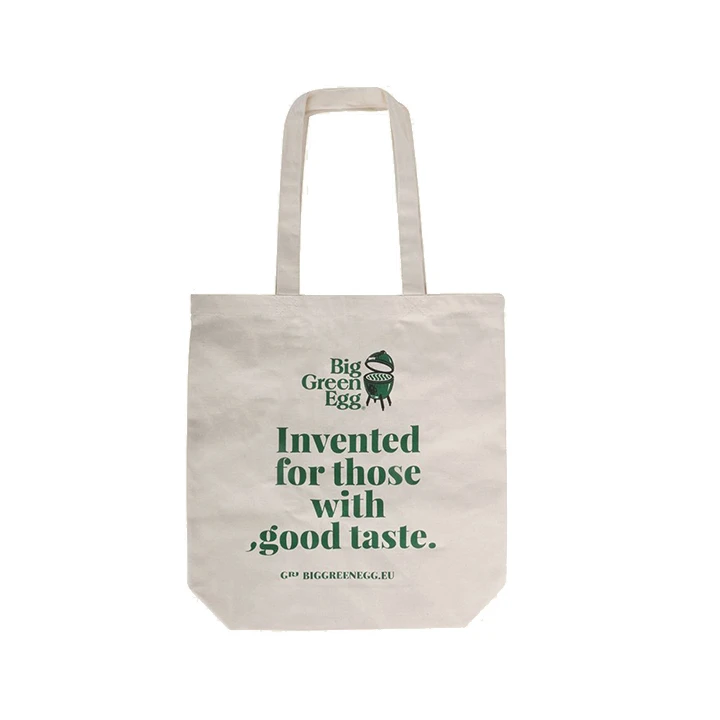 Big Green Egg Canvas Shopper - Invented For Those With Good Taste 1 Big Green Egg Canvas Shopper - Invented For Those With Good Taste