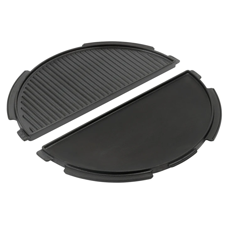 Big Green Egg Half Moon Cast Iron Plancha Griddle Large 1 Big Green Egg Half Moon Cast Iron Plancha Griddle Large